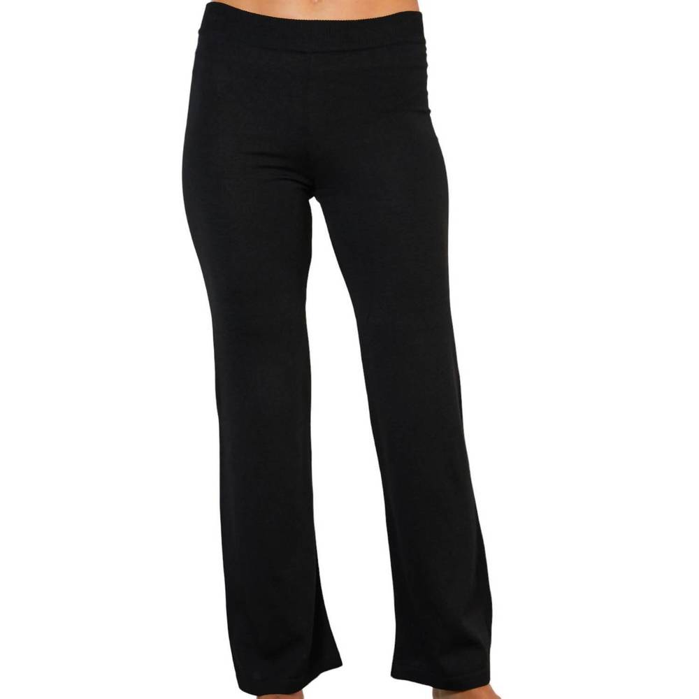 NEW FRENCH KYSS knit pants in black